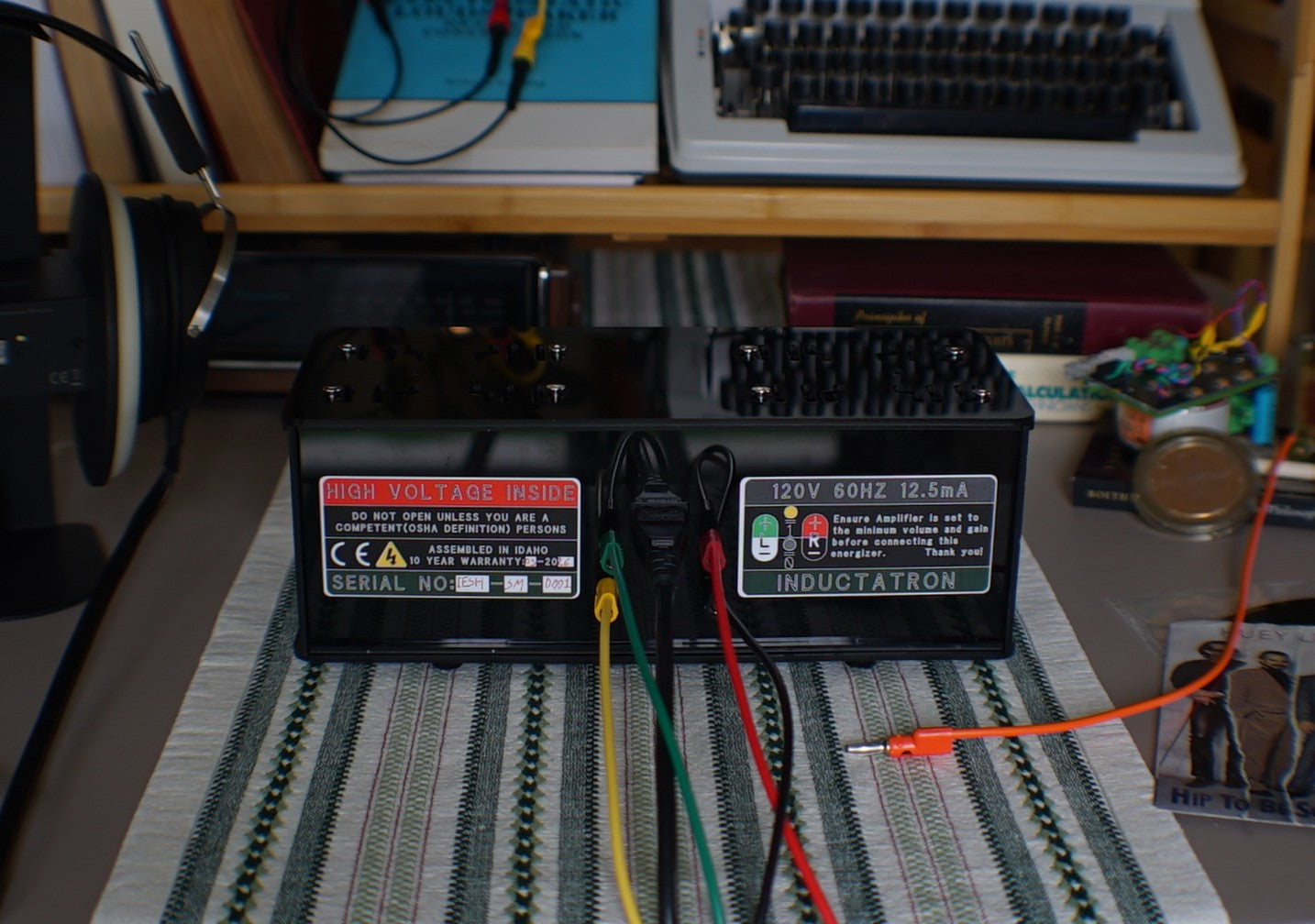 Inductatron Electrostatic Headphone Energizer